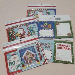 5 Sets. Gift Card Holders.